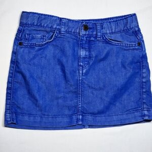 Tucker and Tate Denim Skirt Size 10 Color Cobalt Blue